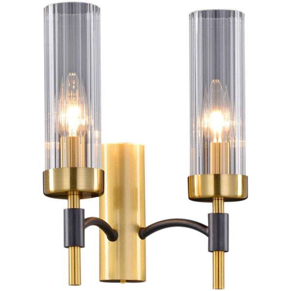 Бра ILLUMICO IL5177-2WLS-29 BRASS TUBO Бра ILLUMICO IL5177-2WLS-29 BRASS TUBO
