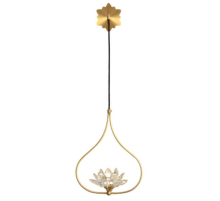 Бра Loft-Concept Хрустальный Цветок Лотоса Clear Glass Lotus Lamp 44.951-0