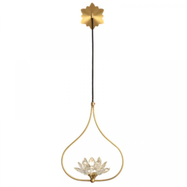 Бра Loft-Concept Хрустальный Цветок Лотоса Clear Glass Lotus Lamp 44.951-0 Бра Loft-Concept Хрустальный Цветок Лотоса Clear Glass Lotus Lamp 44.951-0