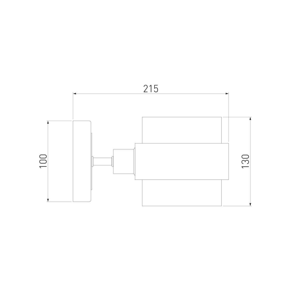 Бра Eurosvet Arcada 70127/1 черный Бра Eurosvet Arcada 70127/1 черный