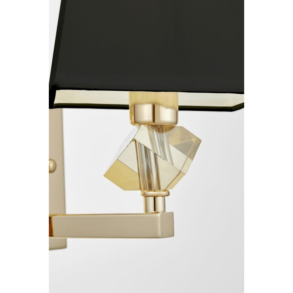 Бра Lumina Deco Montero LDW 1249-1 GD+BK Бра Lumina Deco Montero LDW 1249-1 GD+BK