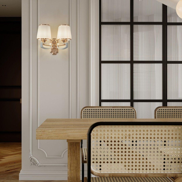 Бра Arte Milano Florentia-2457 302457/1W Wh/Gd