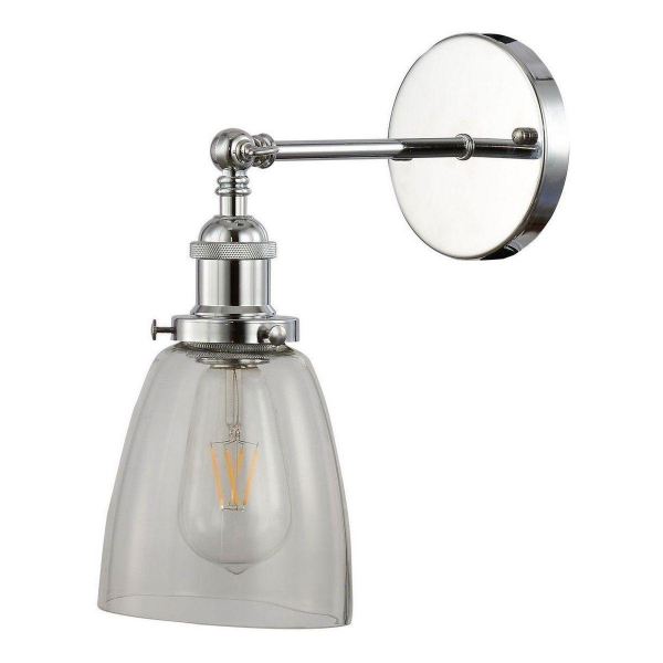 Бра Lumina Deco Fabi LDW 6800-1 CHR+PR Бра Lumina Deco Fabi LDW 6800-1 CHR+PR