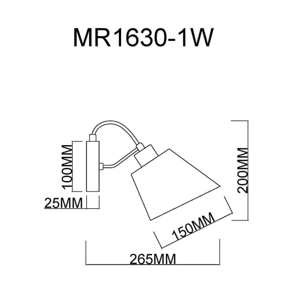 Бра MyFar Amber MR1630-1W Бра MyFar Amber MR1630-1W