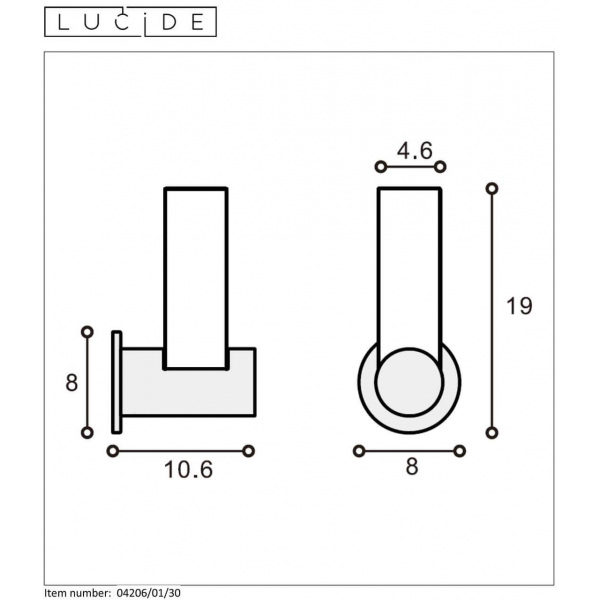 Бра Lucide Jayla 04206/01/30 Бра Lucide Jayla 04206/01/30