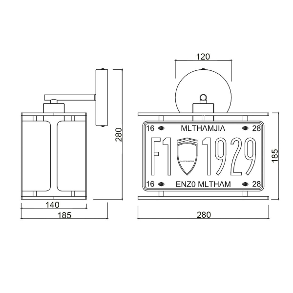 Бра Vele Luce Boom VL6372W11 Бра Vele Luce Boom VL6372W11