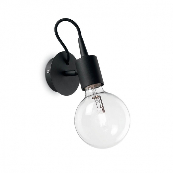 Бра Ideal Lux Edison AP1 Nero 148908 Бра Ideal Lux Edison AP1 Nero 148908