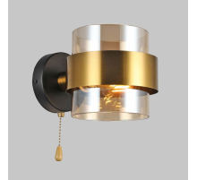 Бра IMEX MD.51891-1-W-BK+GBR