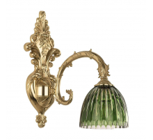 Бра Bohemia Ivele 7109B15/1/210 G P1 D Clear-Green/H-1K