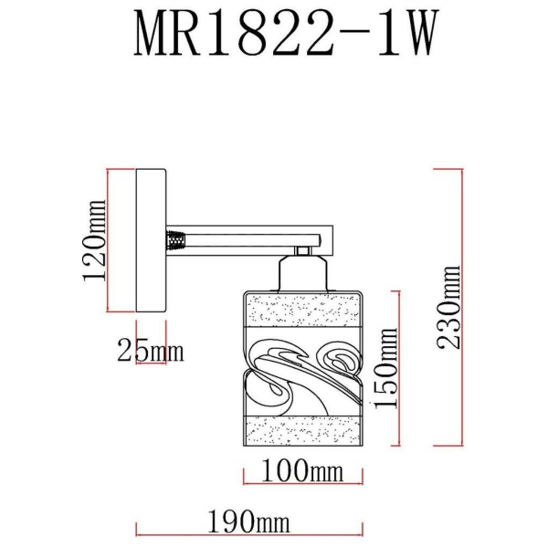Бра MyFar Olivia MR1822-1W Бра MyFar Olivia MR1822-1W