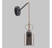 Бра IMEX MD.0103-1-W BK+FGD