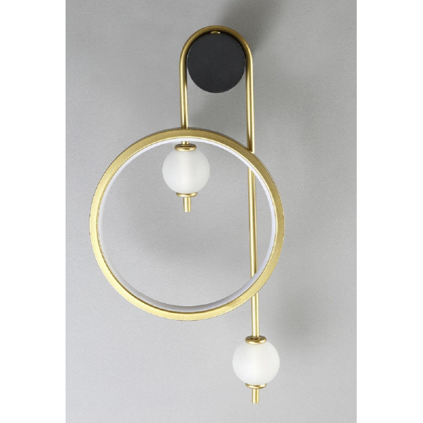 Бра Crystal Lux Rodrigo AP20W Led Black/Gold Бра Crystal Lux Rodrigo AP20W Led Black/Gold
