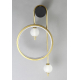Бра Crystal Lux Rodrigo AP20W Led Black/Gold