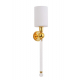 Бра Crystal Lux Mirabella AP1 Gold/White