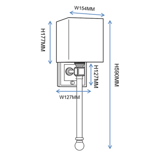 Бра Imperium Loft Regina Andrew Crystal Sconce 149048-22