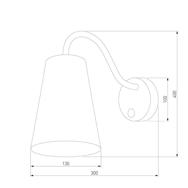 Бра TK Lighting 826 Wire Gold Бра TK Lighting 826 Wire Gold