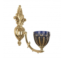 Бра Bohemia Ivele 7211B15/1/210 G P1 U Amber-Blue/H-1I