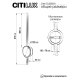 Бра Citilux Стиг черный CL203311