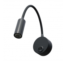 Бра 3W 155LM 4000K, черный Omega Lightstar 200247 Бра 3W 155LM 4000K, черный Omega Lightstar 200247