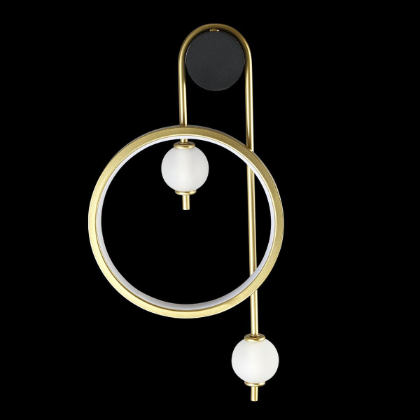 Бра Crystal Lux Rodrigo AP20W Led Black/Gold