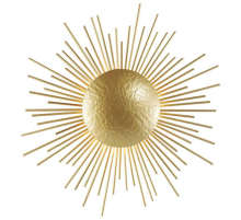 Бра Loft-Concept Gold Sun light 44.827-0