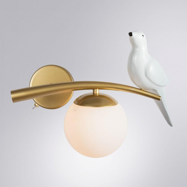 Бра Arte Lamp Eltanin A3422AP-1GO Бра Arte Lamp Eltanin A3422AP-1GO