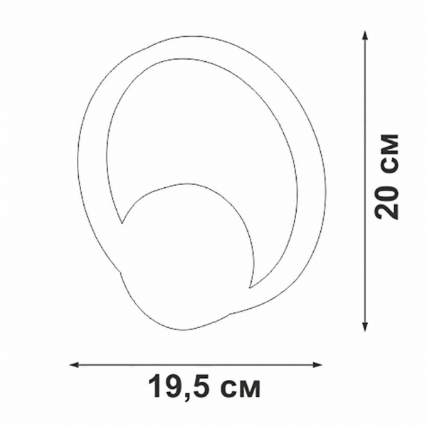 Бра Vitaluce V46090-0/1A Бра Vitaluce V46090-0/1A