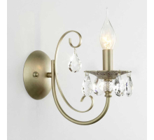 Бра Eurosvet Alda 3305/1 латунь/прозрачный хрусталь Strotskis a072111
