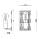 Бра Vele Luce Shield VL6385W01