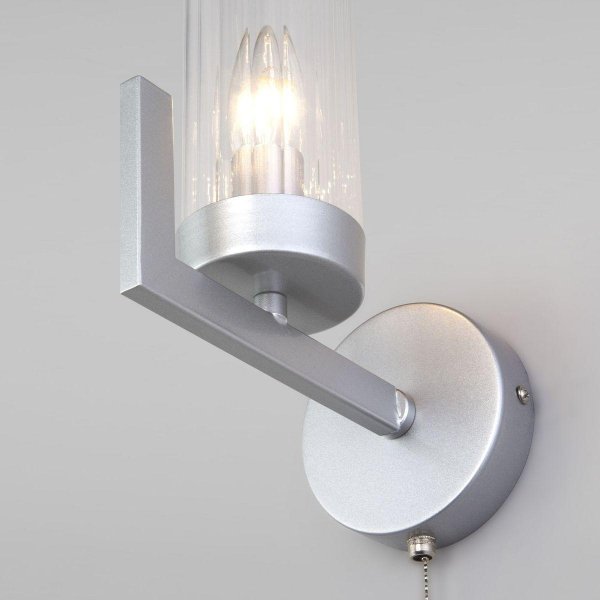 Бра Eurosvet Arganie 60133/1 серебро Бра Eurosvet Arganie 60133/1 серебро
