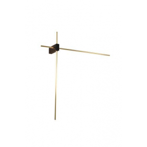 Бра Alfa Light F3924-22 black+gol d 15W 60*60*11. 5