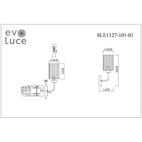 Бра Evoluce Tilda SLE1127-101-01 Бра Evoluce Tilda SLE1127-101-01