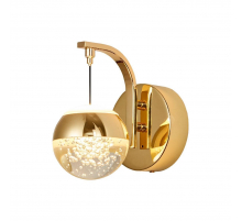 Бра светодиодное Gerhort G61365/1wGD CL+GD