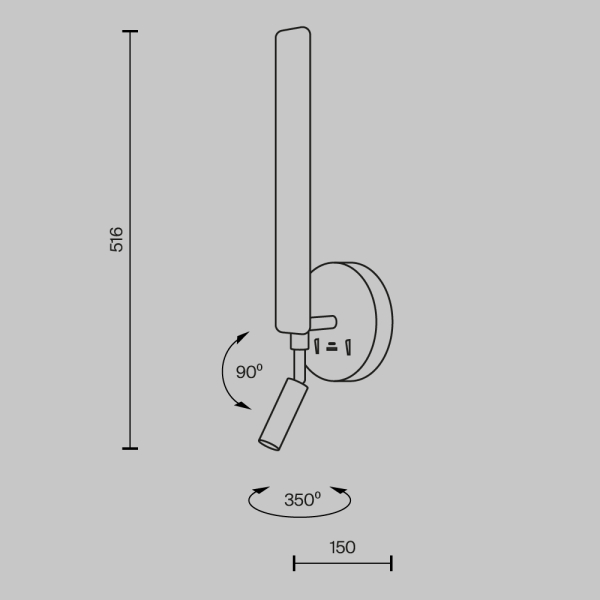 Бра Maytoni MOD214WL-L8W3K1