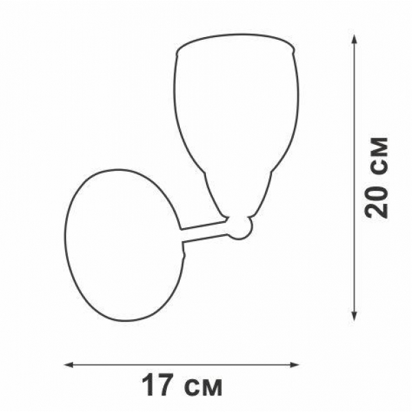 Бра Vitaluce V4186-9/1A Бра Vitaluce V4186-9/1A