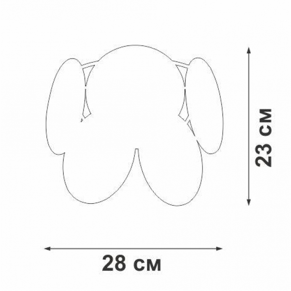 Бра Vitaluce V5828-8/1A Бра Vitaluce V5828-8/1A