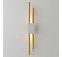 Бра Crystal Lux CARTA AP6W LED WHITE/BRASS