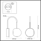 Бра Odeon Light L-Vision Jemstone 5085/5WL
