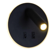 Настенный светильник Reluce 86203-9.2-001KT LED12W BK