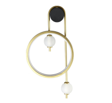 Бра Crystal Lux Rodrigo AP20W Led Black/Gold