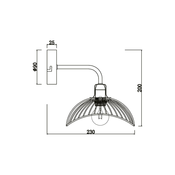 Бра Vele Luce Gorgon VL5384W01 Бра Vele Luce Gorgon VL5384W01