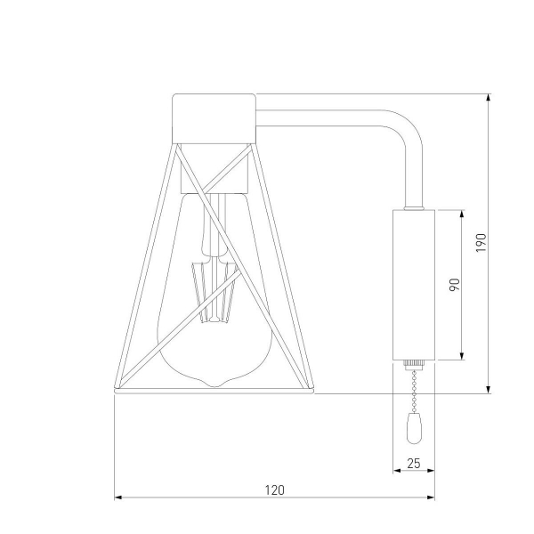 Бра Eurosvet Trappola 70107/1 белый Бра Eurosvet Trappola 70107/1 белый