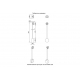 Бра Crystal Lux ALTO AP5W LED BLACK