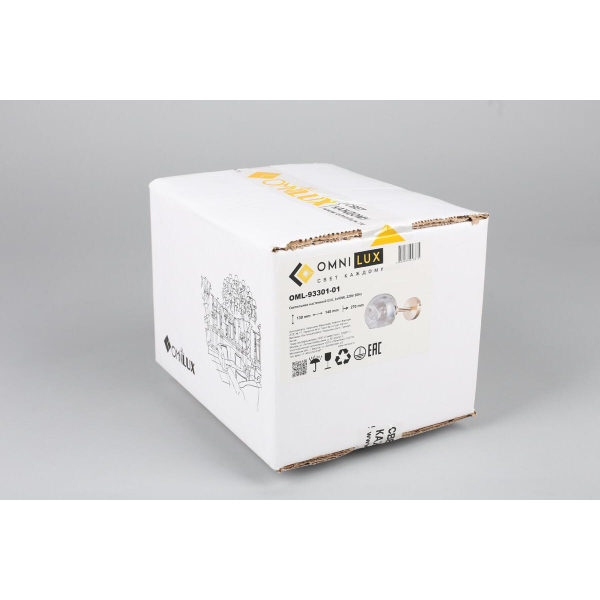 Бра Omnilux Ostellato OML-93301-01 Бра Omnilux Ostellato OML-93301-01