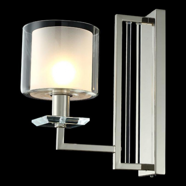 Бра Crystal Lux Nicolas AP1 Nickel/White Бра Crystal Lux Nicolas AP1 Nickel/White