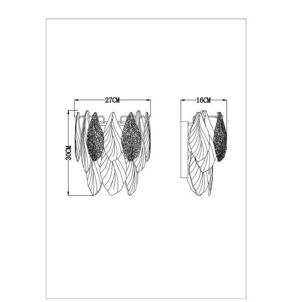 Бра Arte Lamp Felicita A4080AP-2GO Бра Arte Lamp Felicita A4080AP-2GO