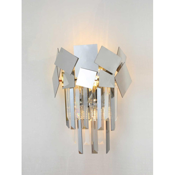 Бра Alfa Light F4024-10 B250*320mm CH E14*3