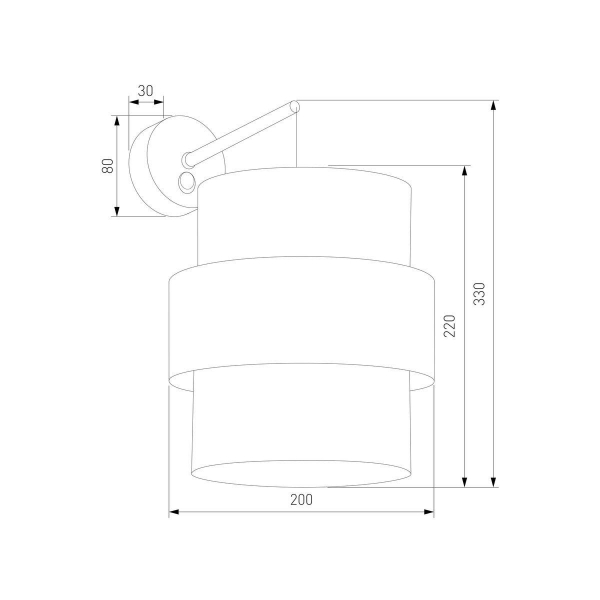 Бра TK Lighting 5400 Calisto Бра TK Lighting 5400 Calisto