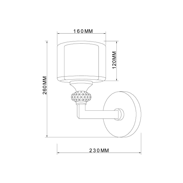 Бра Vele Luce Lotus VL1054W01 Бра Vele Luce Lotus VL1054W01
