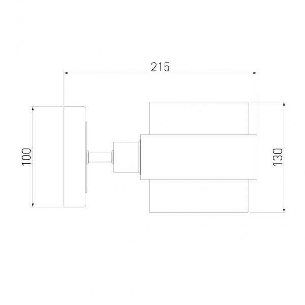 Бра Eurosvet Arcada 70127/1 хром Бра Eurosvet Arcada 70127/1 хром